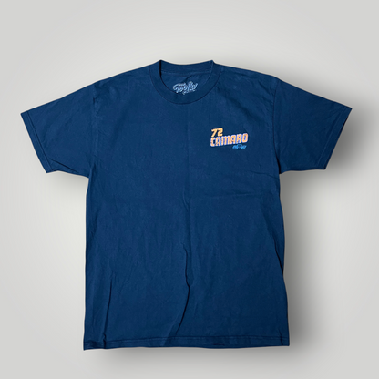 Tee Luv Chevrolet Camaro 72 Vintage Style Racing Graphic T-Shirt