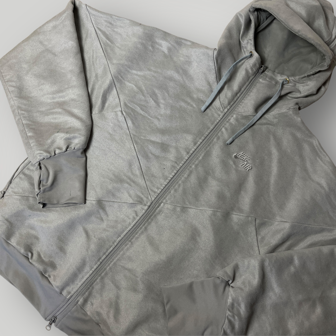 Nike Vintage 00's Y2K Anorak Tech Fleece Zip-Up Hoodie !RARE!