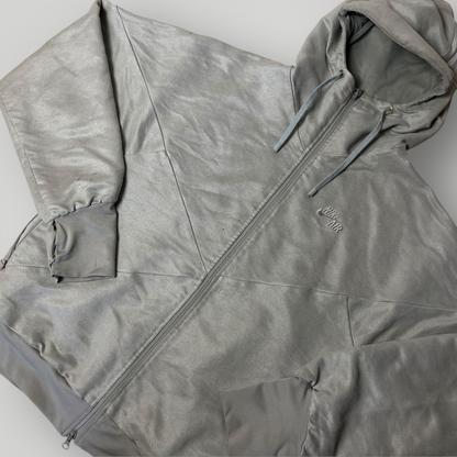 Nike Vintage 00's Y2K Anorak Tech Fleece Zip-Up Hoodie !RARE!