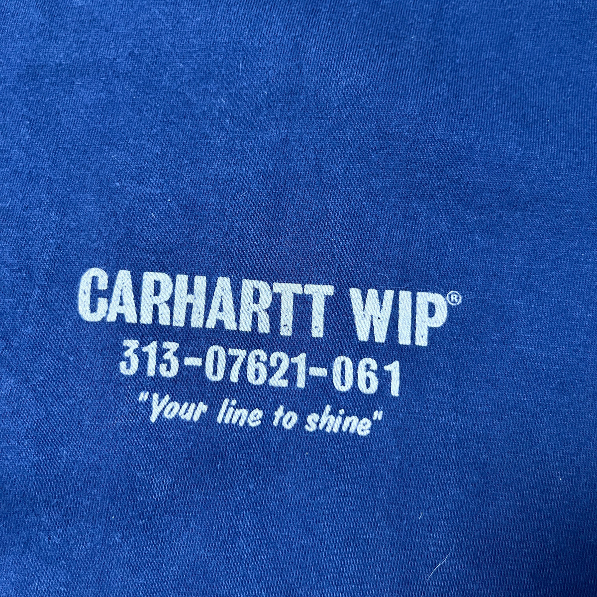 Carhartt WIP "Less Troubles" Heavy Cotton Graphic T-Shirt