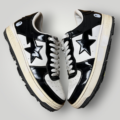 A Bathing Ape BAPE STA Low Black/White (Replica)