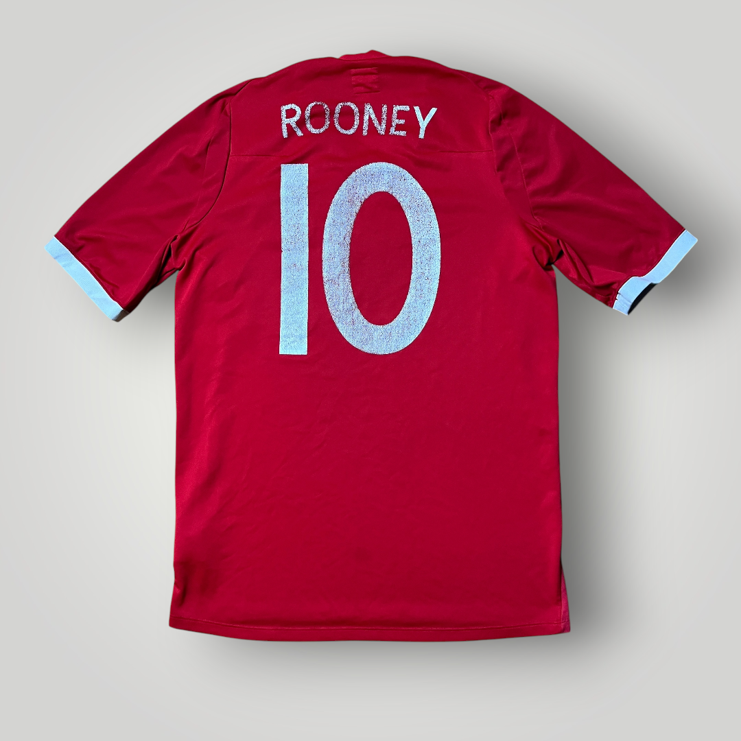 Umbro England 2010/2011 #10 Rooney Football Jersey T-Shirt