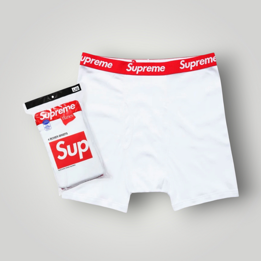 Supreme Boxers (Red/White)