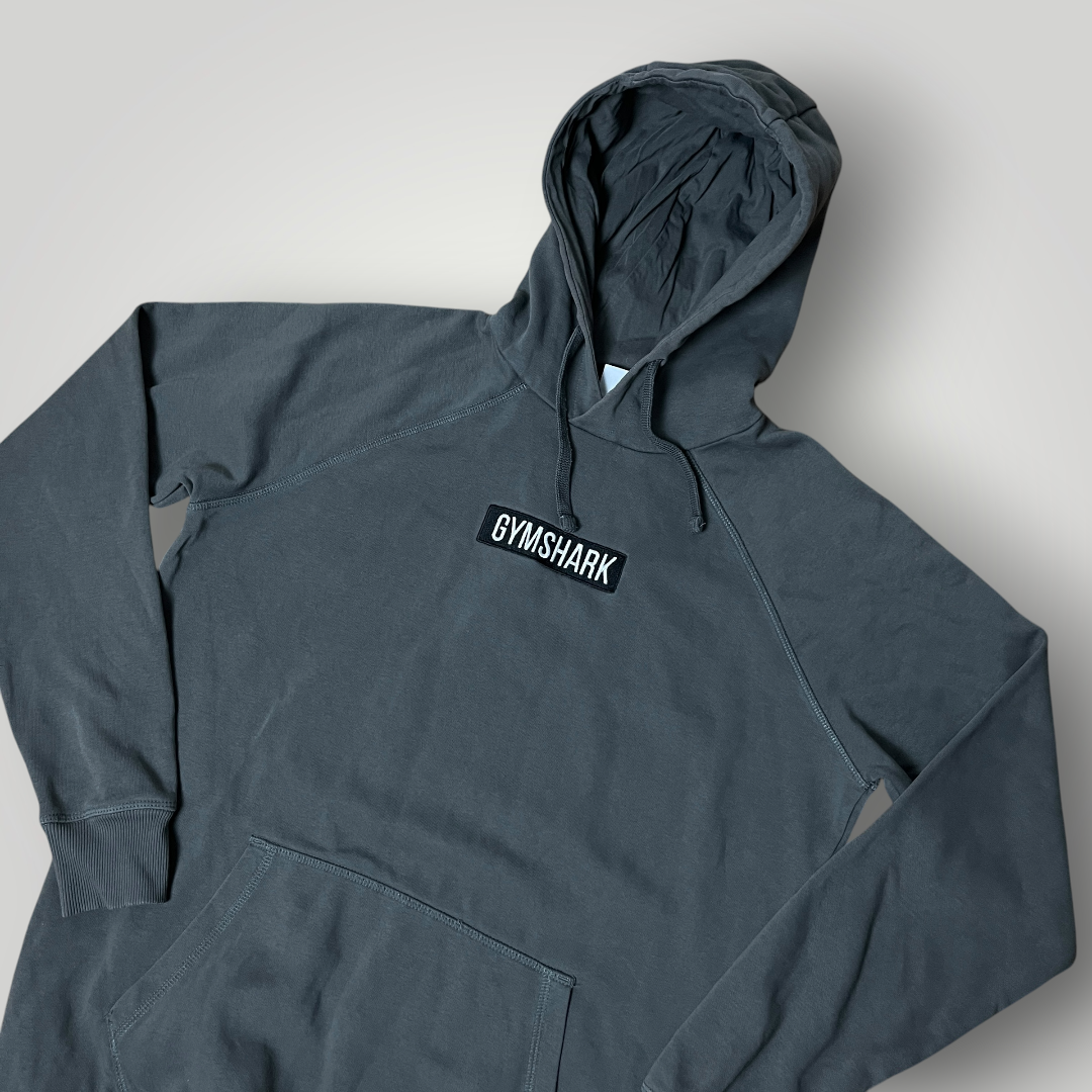 GYMSHARK Heavy Cotton Box Logo Hoodie