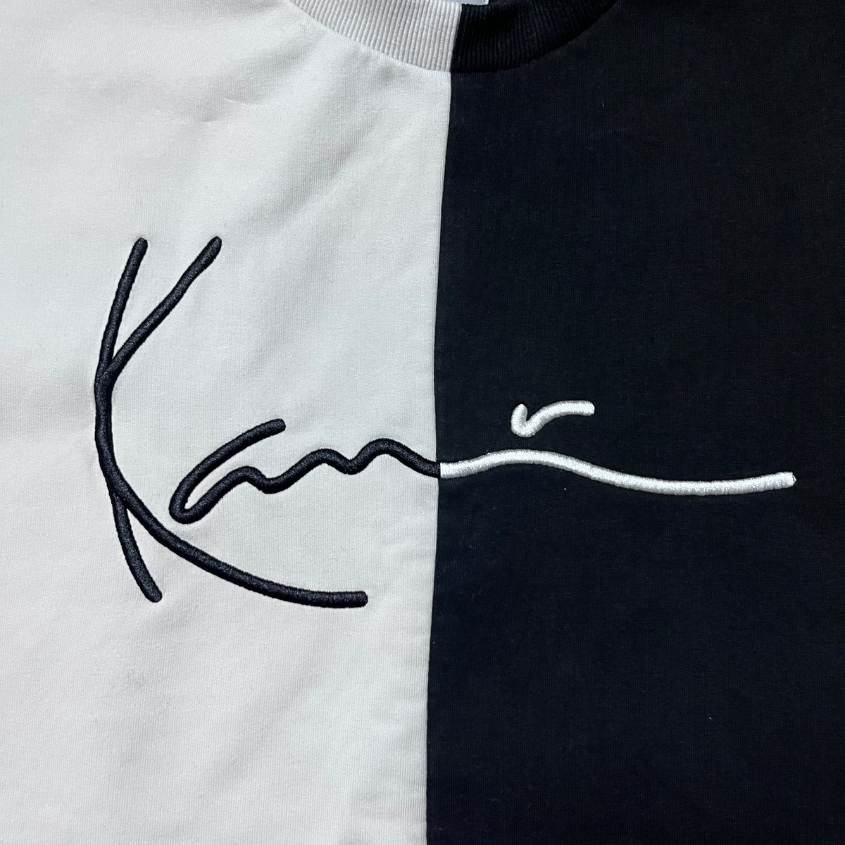 Karl Kani Signature Heavy Cotton Cropped Top (Дамско)