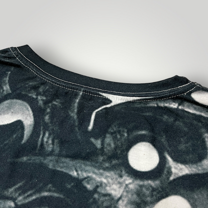 FOX Racing Y2K Fighter Goth Graphic All Over Print T-Shirt