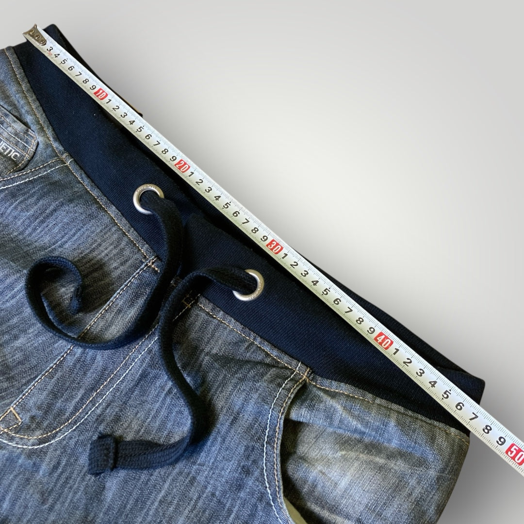 Ultra Magnetic Denim Jorts Embroided Logo