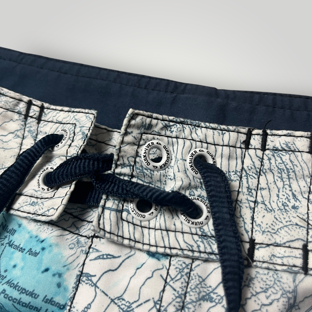 Quiksilver "Cypher Kelly Slater" Graphic  Surfing Board Shorts