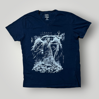 Smog "Angel of Death" Y2K Graphic T-Shirt