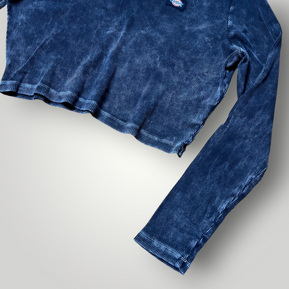 Dickies Y2K Newington Ribbed Fade Wash Long Sleeve Shirt (Дамско)