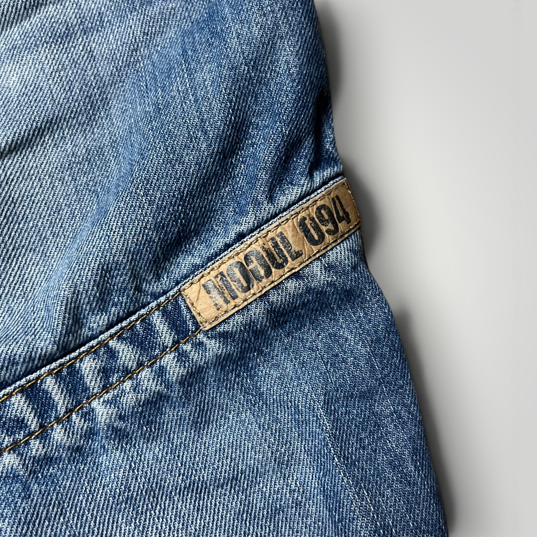 Mogul Vintage 2000's Y2K Hip-Hop Heavy Cotton Skater Denim Jorts