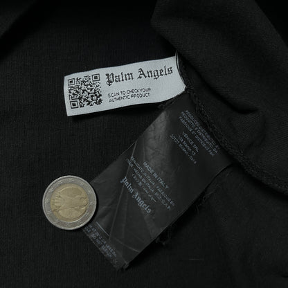 Palm Angels Classic Logo Over Tee Heavy Cotton T-Shirt (Replica)