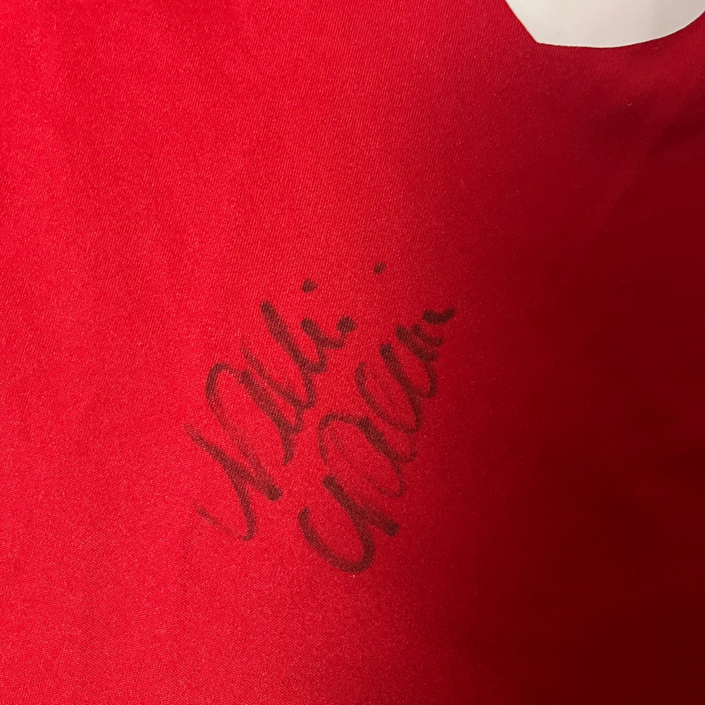 Adidas Denmark 2012 Signed Football Jersey T-Shirt