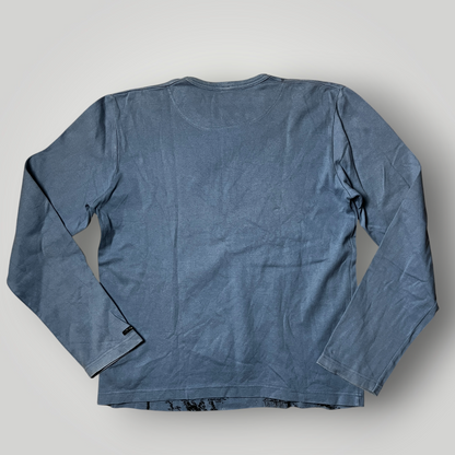 Blend Vintage 2000's Y2K Cyber-Grunge Heavy Cotton Graphic Long Sleeve Shirt