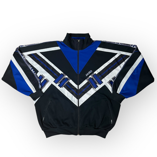 Jako Vintage 90's Y2K Techno Multicolor Boxy Windbreaker Jacket