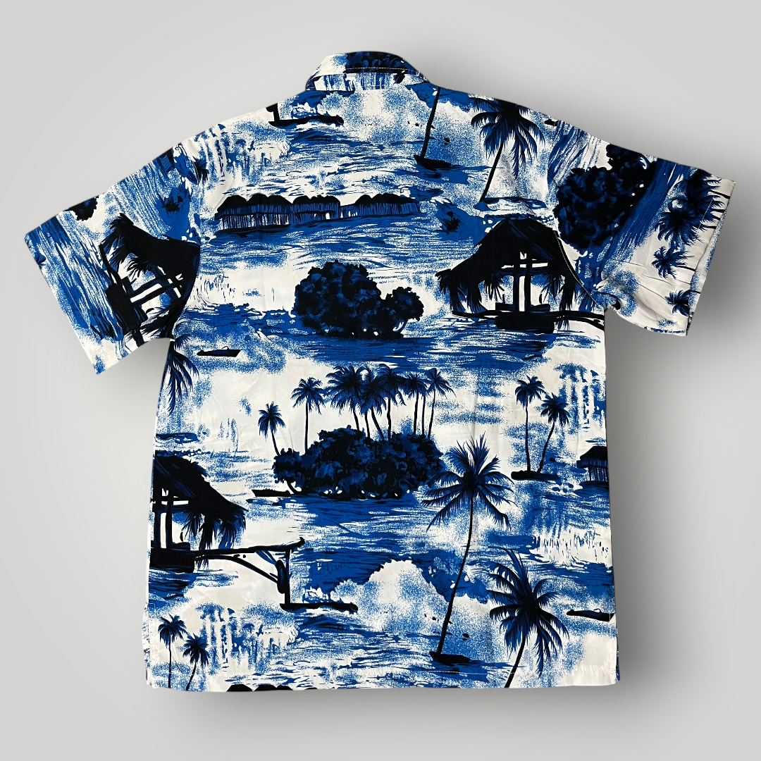GTA Vice City Inspired Button Up Hawaiian Shirt