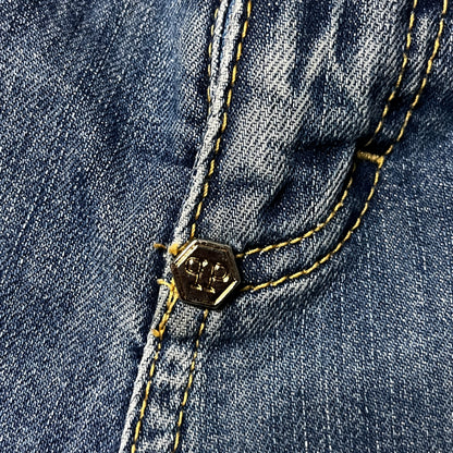 Philipp Plein Y2K 3/4 Jeans