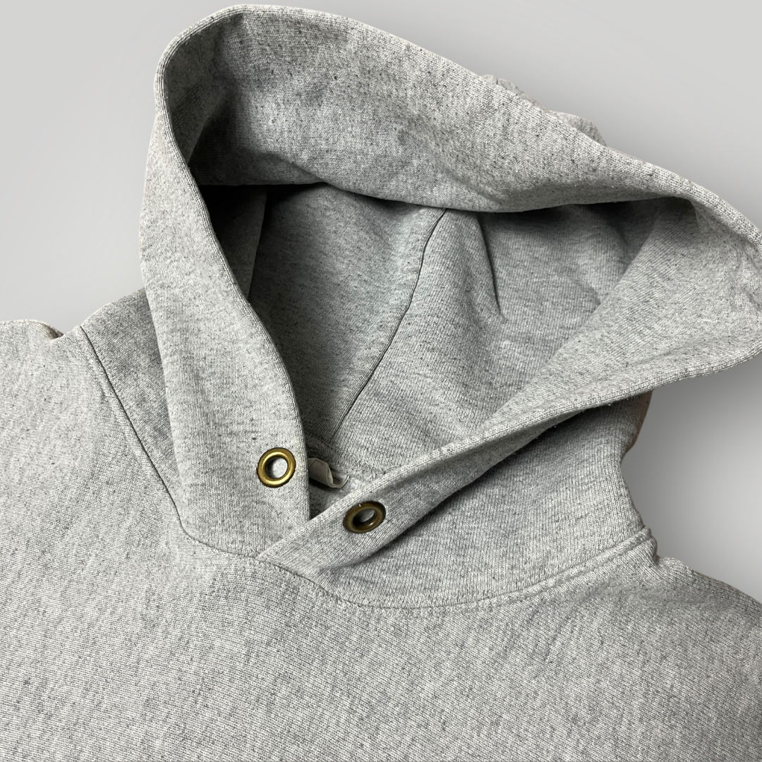 Champion Vintage "Reverse Weave Warm Up" Heavy Cotton Boxy Embroidered Hoodie (430GSM)