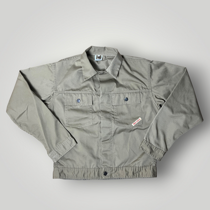 Cropped Boxy Trucker Jacket Light Brown