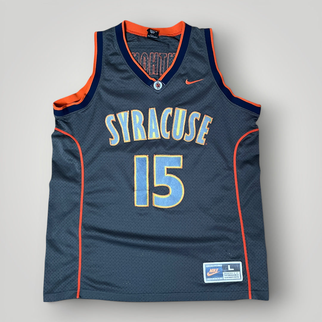 Nike x NBA Vintage 2002/2003 #15 Carmelo Anthony Syracuse University Basketball Jersey Tank Top