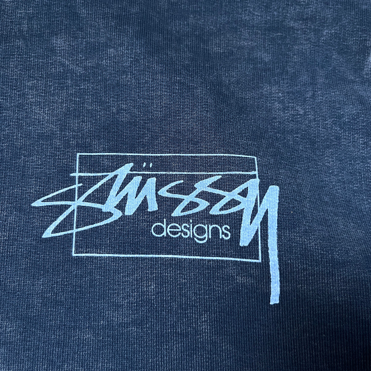 Stussy Age Pigment Dye Heavy Cotton Y2K Skater Hoodie