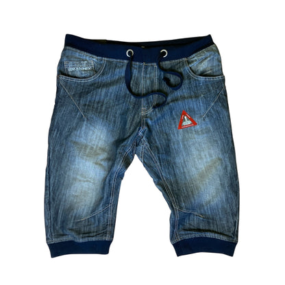 Ultra Magnetic Denim Jorts Embroided Logo