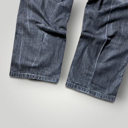Southpole Vintage 2000's Y2K Hip-Hop Baggy Black Wash Brown Jeans