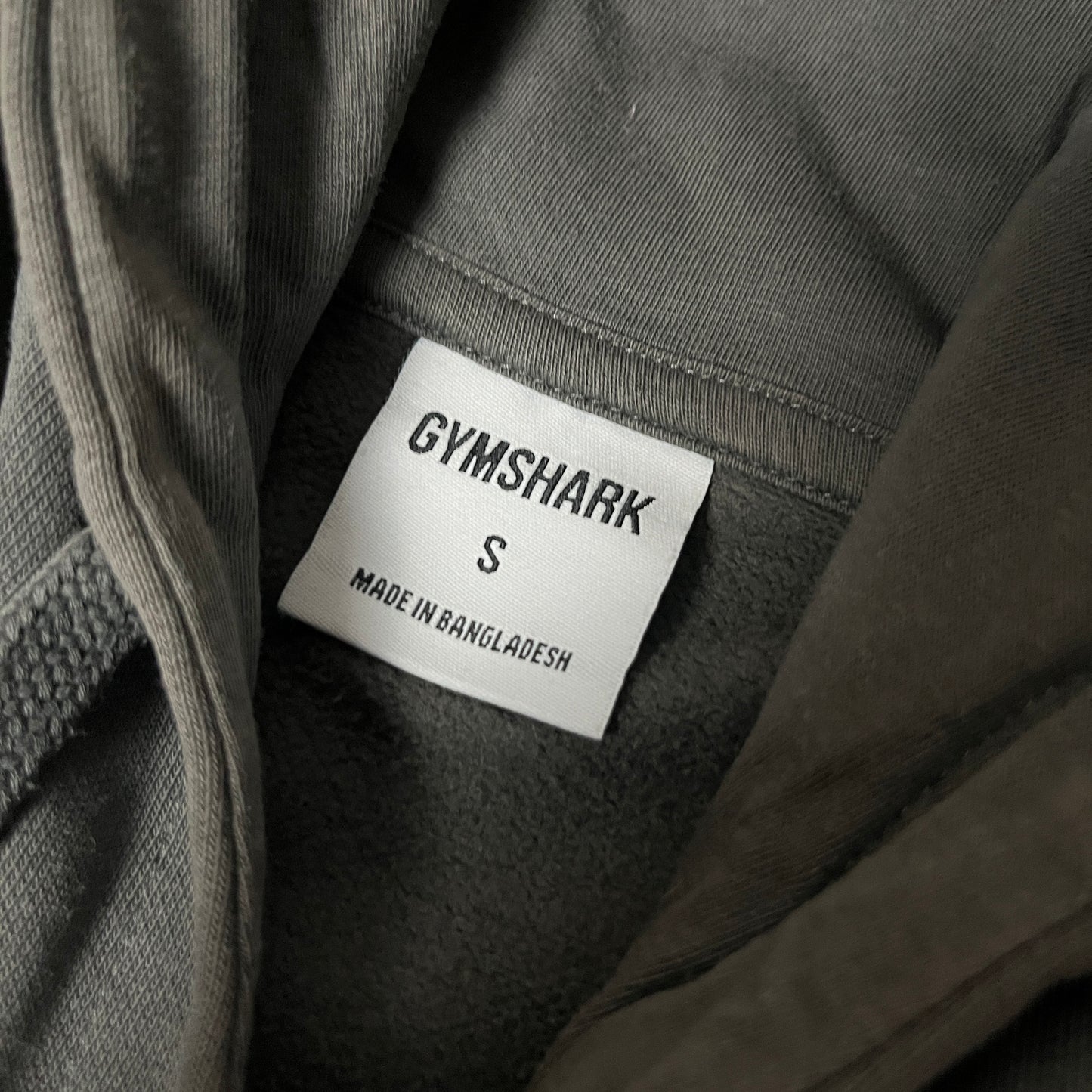 GYMSHARK Heavy Cotton Box Logo Hoodie