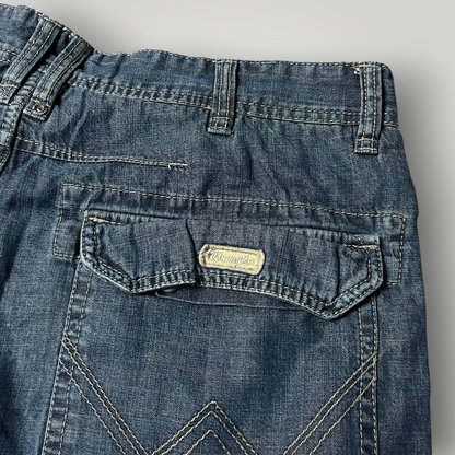 Wrangler Vintage 2000's Y2K Denim Cargo Jorts