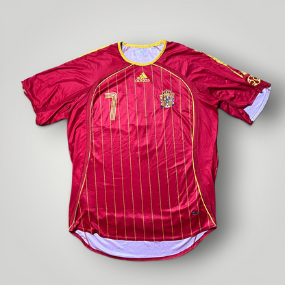 Adidas Spain 2006/2007 Raul #7 Football Jersey T-Shirt (Replica)