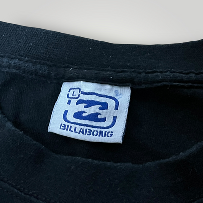 Billabong Y2K Graphic Fire Dragon Skater Long Sleeve Shirt