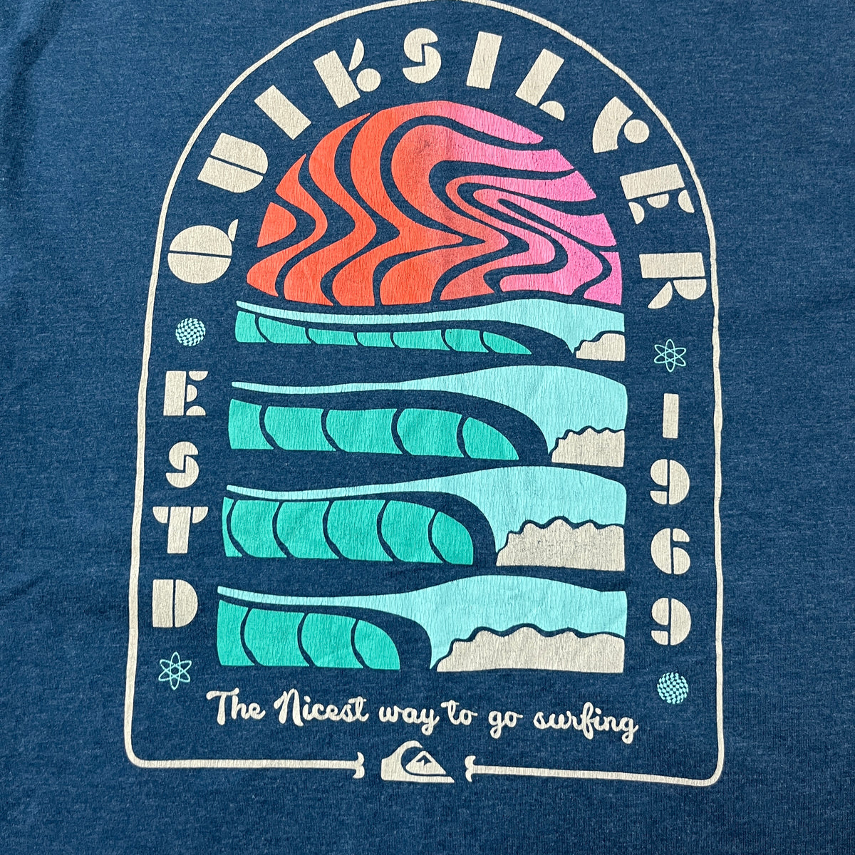 Quiksilver Y2K Graphic Skater T-Shirt