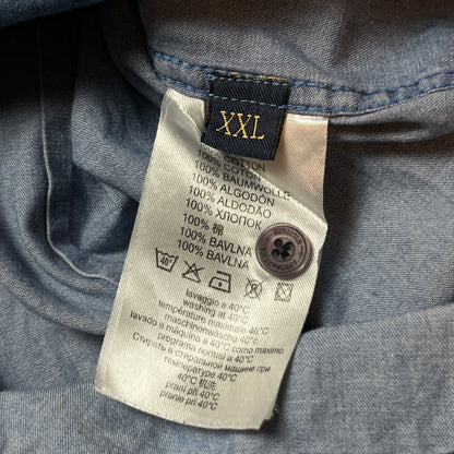 Alexander McQueen Gradient Dip-Dyed Shirt (Replica)
