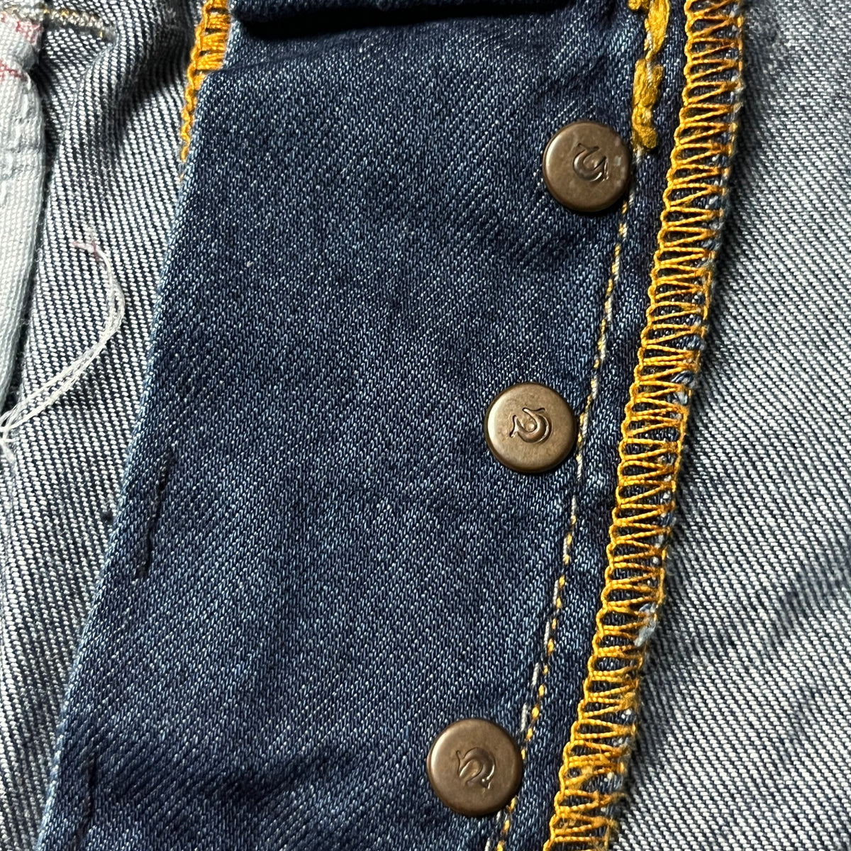 True Religion Vintage 2000's Y2K "Bobby" Denim Shorts