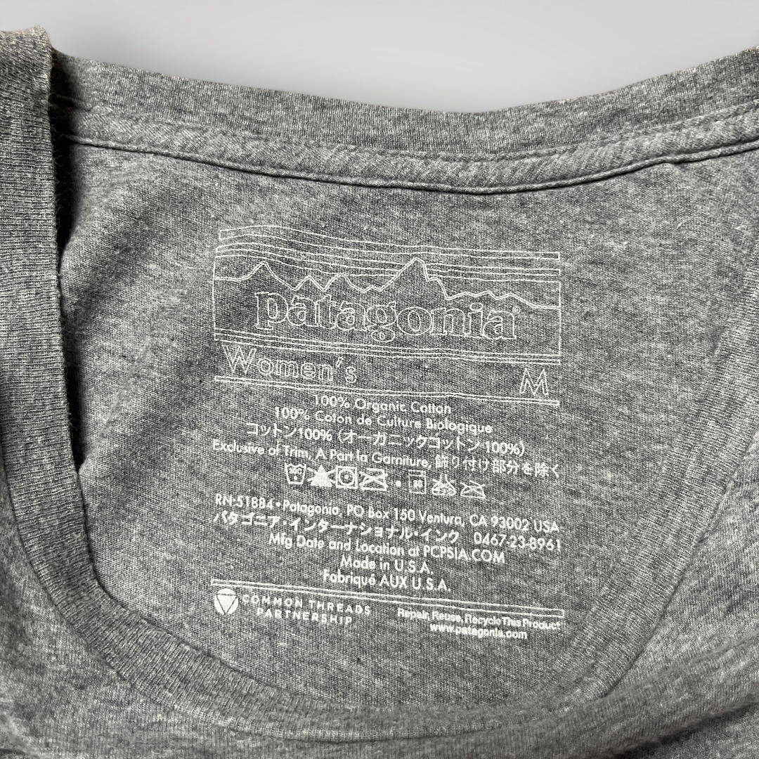 Patagonia "Live Simply" Graphic T-Shirt (Дамско)