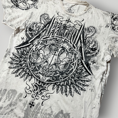Affliction USA MADE Y2K Vintage 2000's Graphic T-Shirt !RARE!