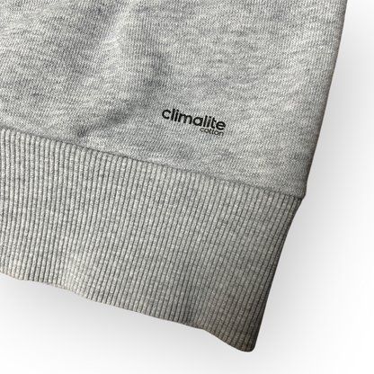 Adidad Striped Zip-Up Hoodie