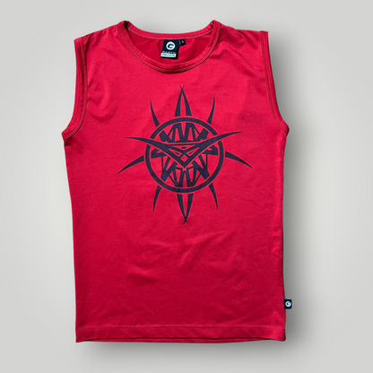 COOLCAT Y2K Tribal Graphic Tank Top