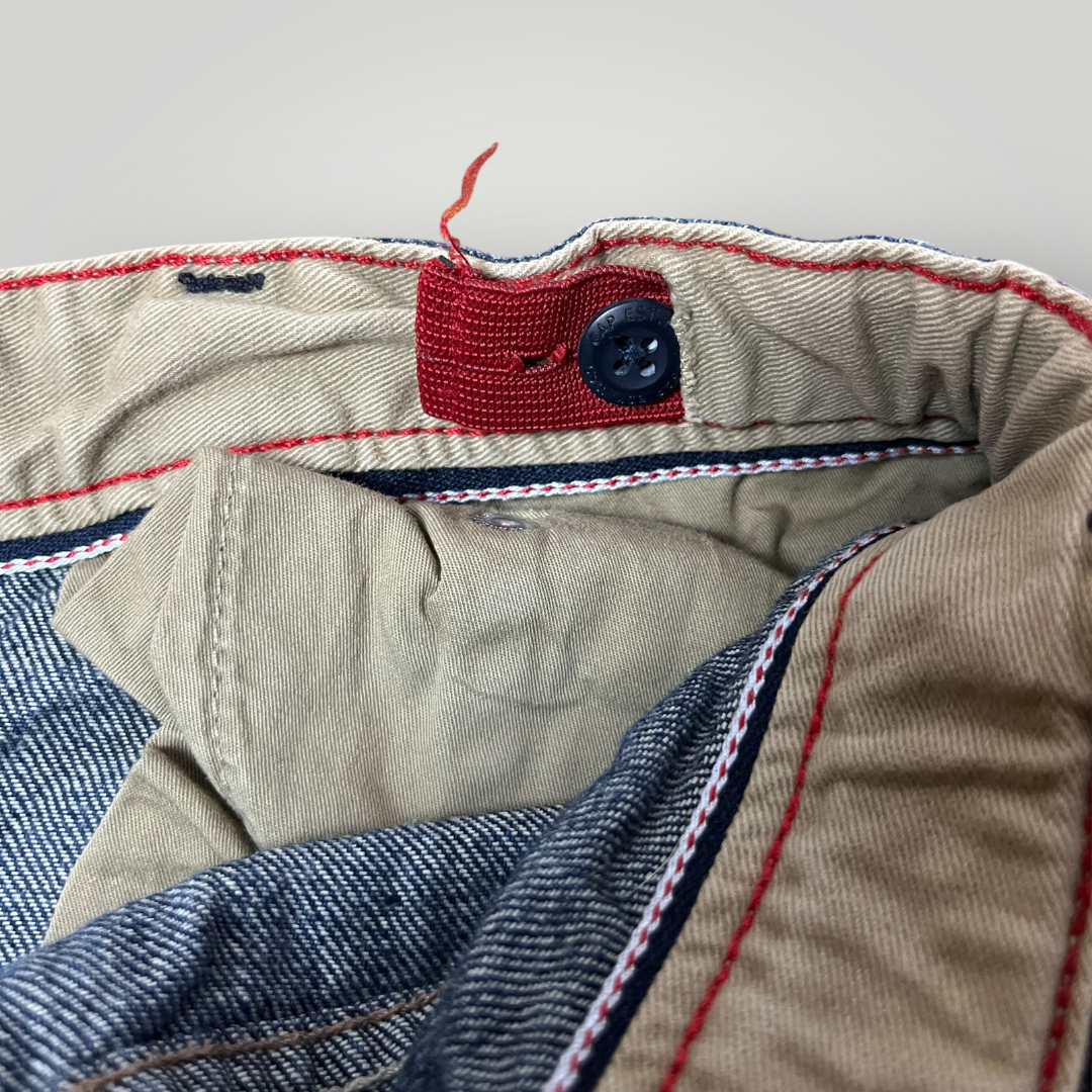 GAP Vintage 00's Baggy Y2K Hip-Hop Skater Jeans "1969 Low Rise Stride"