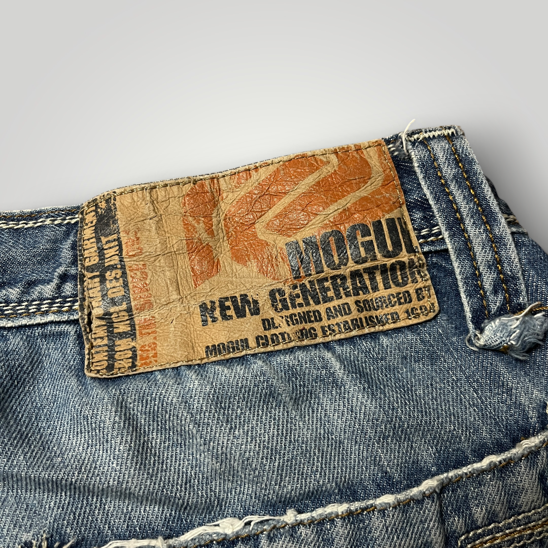 Mogul Vintage 2000's Y2K Hip-Hop Heavy Cotton Skater Denim Jorts