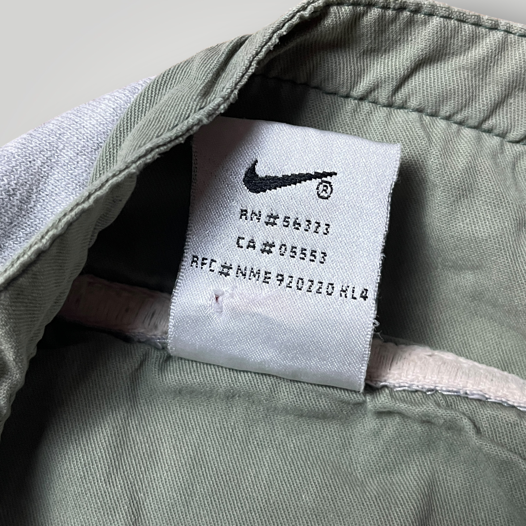 Nike Vintage 90's Y2K Boxy Zip-Up Sweatshirt Crewneck