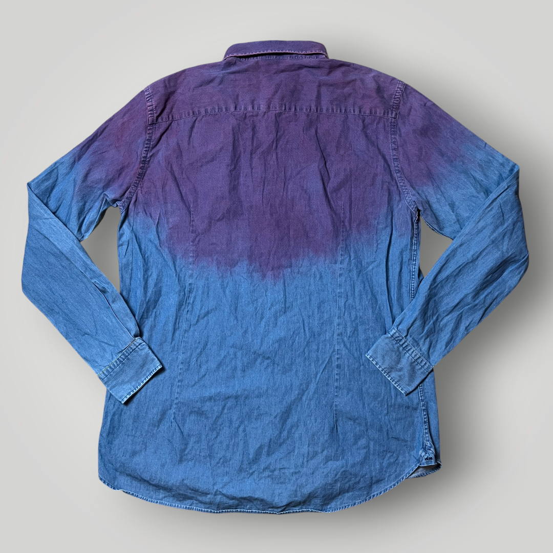Alexander McQueen Gradient Dip-Dyed Shirt (Replica)