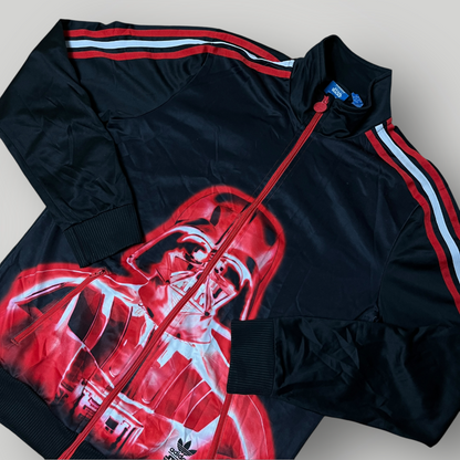 Adidas x Star Wars Dart Vader Y2K Graphic Zip-Up Sport Fleece Jacket