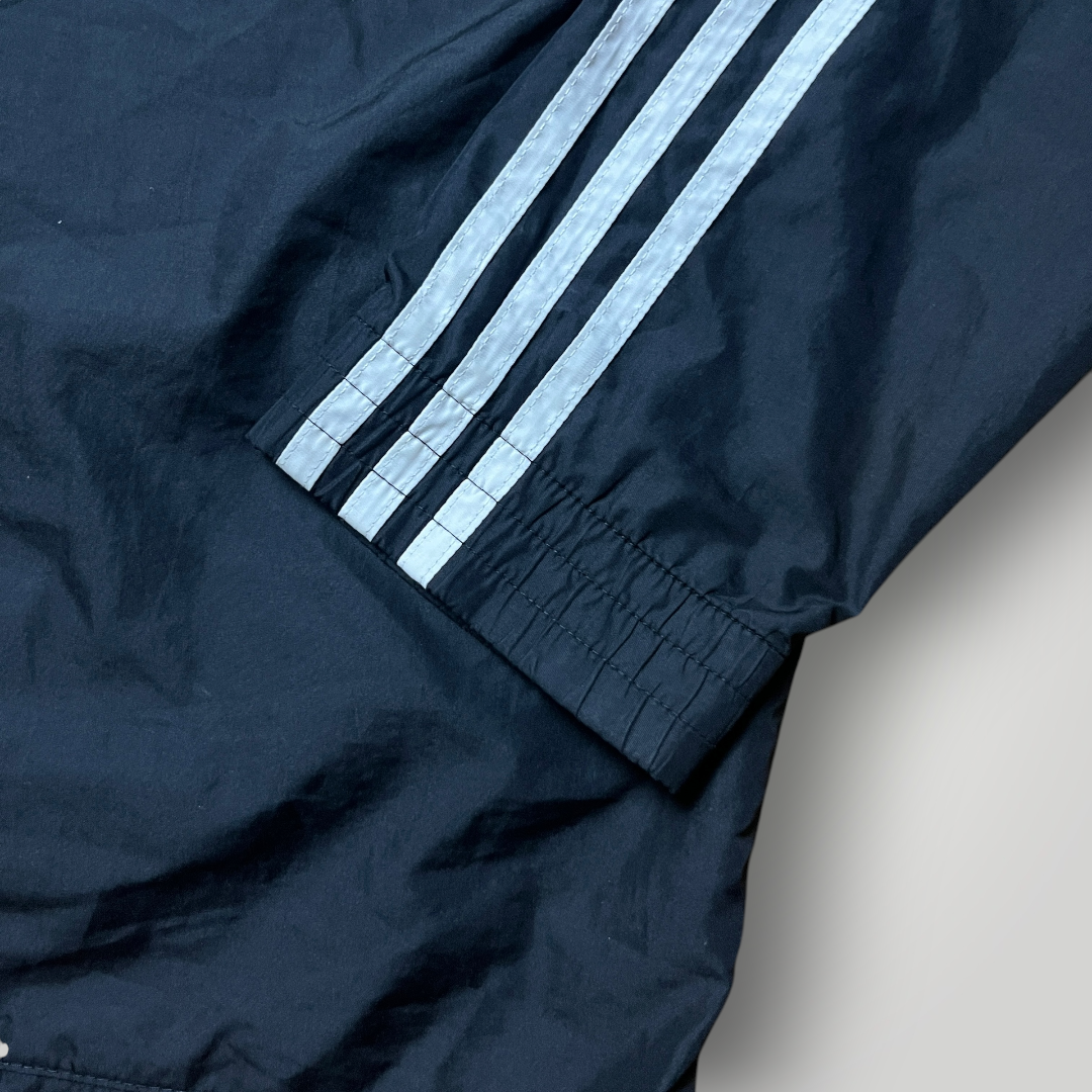 Adidas Striped Windbreaker Jacket