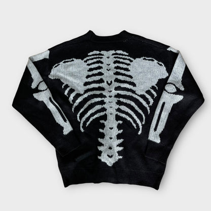 Shein Skeleton Y2K Graphic Sweater