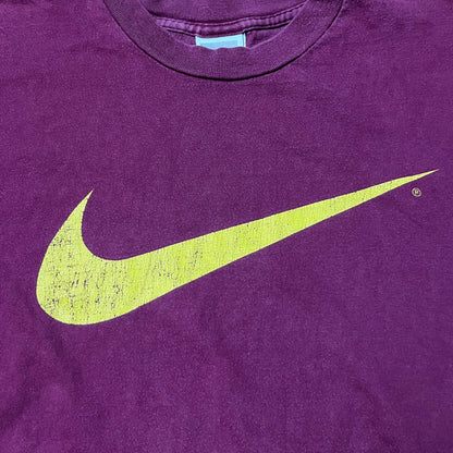 Nike Vintage 90's USA MADE Tubular Knit Usc Trojans Heavy Cotton T-Shirt !SINGLE STITCH!