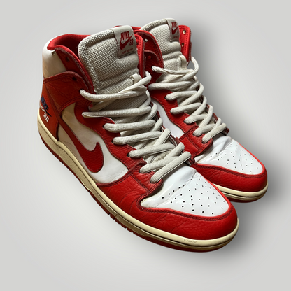 Nike Dunk SB Pro High "Future Court Red" Patent Leather Retro 2017