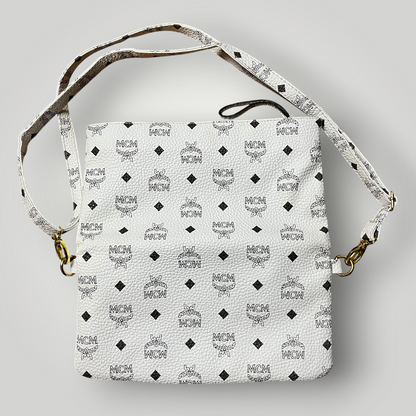 MCM Crossbody Pouch in Visetos Original Bag (Replica)