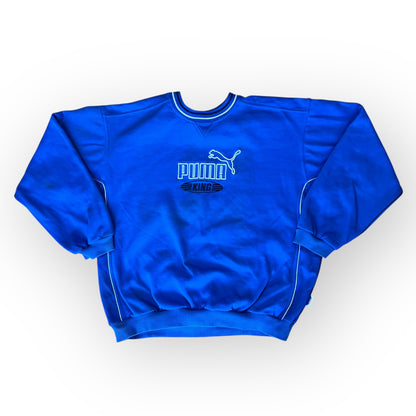 Puma King Vintage 90’s Oversized Boxy Heavy Cotton Sweatshirt Crewneck
