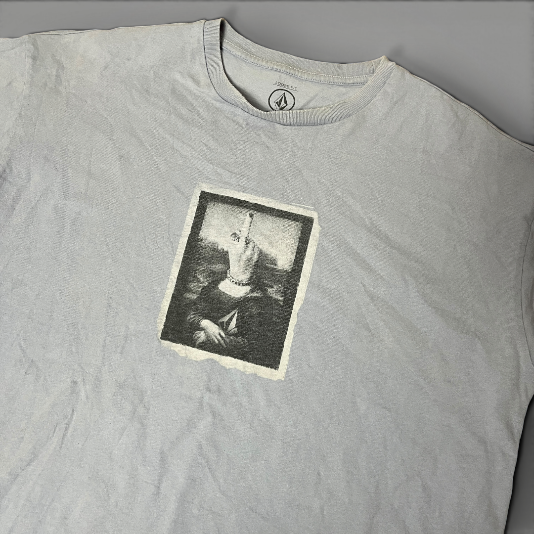 Volcom "Mona LSE" Heavy Cotton Graphic Skater T-Shirt